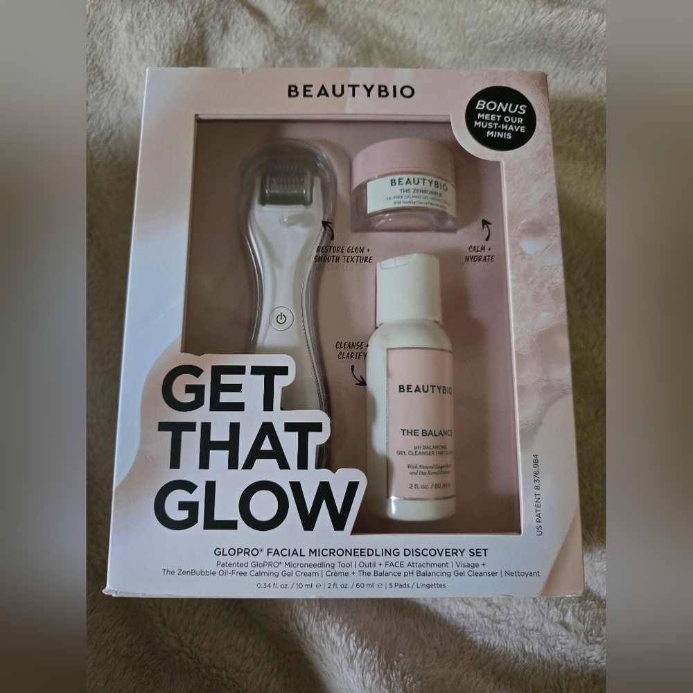 BeautyBio GloPRO Facial Microneedling Discovery Set – NEW